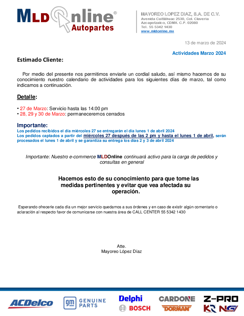 MLD online